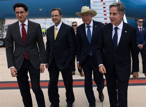 Los secretarios Blinken, Mayorkas y Garland llegan a México para una reunión de alto nivel sobre seguridad